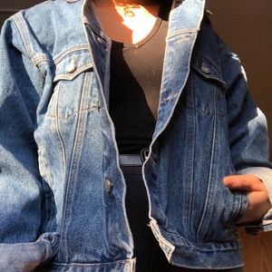 Vintage Warner brothers jean jacket